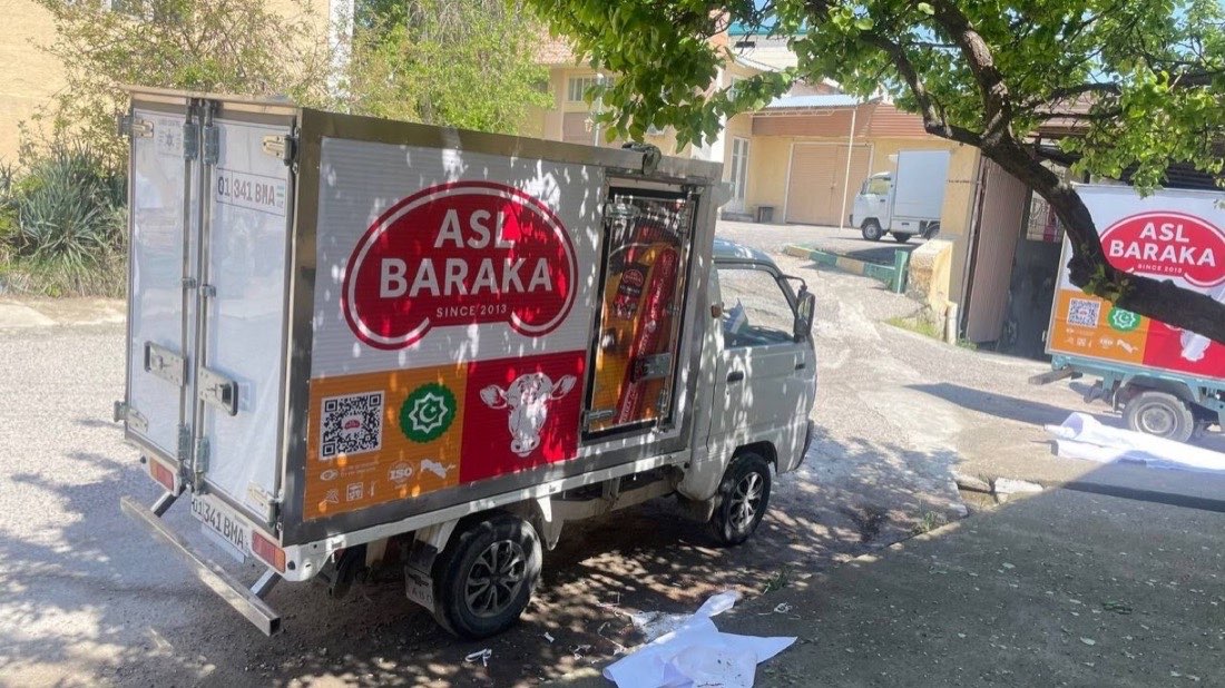Брендированный фургон ASL BARAKA